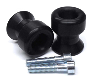 Swingarm Sliders - Black - For 17-19 Kawasaki Z650 EX650 Ninja