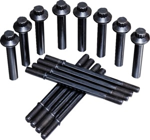 S&S Cycle Cylinder Stud & Head Bolt Kit For Harley M8 Models