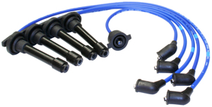 NGK Spark Plug Wire Set 4 Wires w/Coil Lead Fits Honda Accord 1992-1997