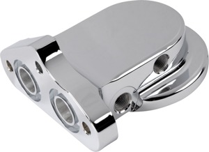 S&S Oil Filter Mounting Bracket Kit Chrome For Harley-Davidson 1999-2006 - Oil filter bracket kit for Harley-Davidson 1999-2006