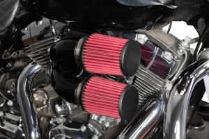 S&S Tuned Induction Air Cleaner Kit Black Fits 2008-2017 Models