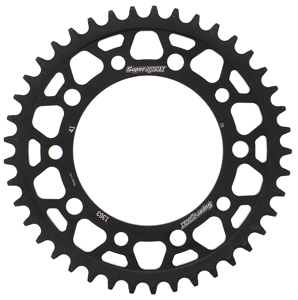 Supersprox Steel Rear Sprocket 41T Black Fits Honda 520 Chain Models