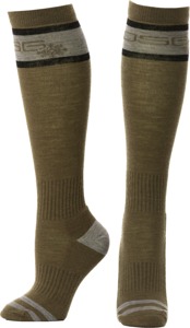 DSG Mid Weight Socks Dark Olive - Mid weight socks in dark olive color