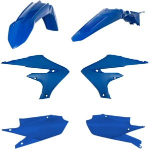 Acerbis Standard Plastic Kits Blue Fits Yamaha