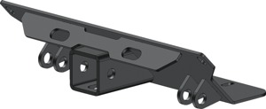 KFI UTV Plow Mount Plus Receiver Black Fits 2002-2009 Polaris Ranger