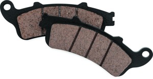 BikeMaster Organic Brake Pads Front/Rear Fits Honda