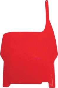 UFO Front Number Plate Red Fits Honda CR125/250 2004-2007