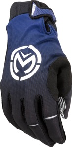 Moose SX1 MX Gloves Black/Navy Men's Medium - Short cuff MX gloves, Black/Navy, Men's Medium