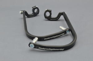 Enduro Engineering EVO2 Debris Deflector Kit Black For Renthal Fat Bar - Black handguard kit for Renthal Fat Bar