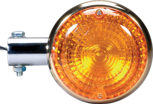 K&S DOT Rear Turn Signal Gold For Yamaha XV1000 XV1100 Virago - Rear turn signal For Yamaha XV1000/XV1100 Virago