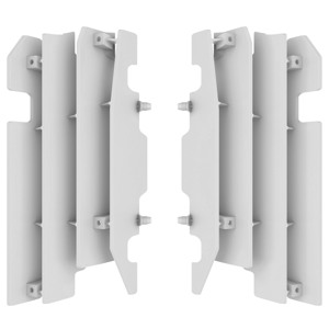 Radiator Louver Cover (White) - For 01-04 Honda CR125R & CR250R & 02-04 CRF450R