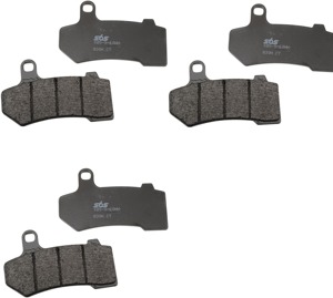 Complete Pad Set - Carbon Ceramic Performance Brake Pads - Replaces H-D # 41854-08, 42897-08, 42897-06 & 42850-06