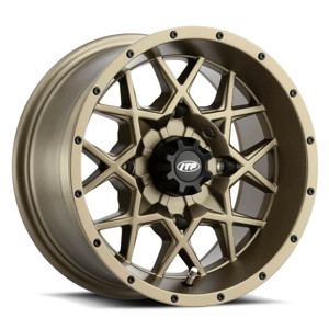 ITP Hurricane 14x7 Bronze Wheel 4+3 Offset 4/137 Bolt Pattern