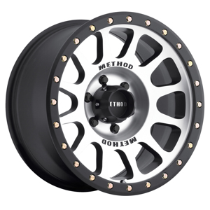 MR305 NV 18x9 +18mm Offset 6x135 94mm CB Machined/Black Street Loc Wheel