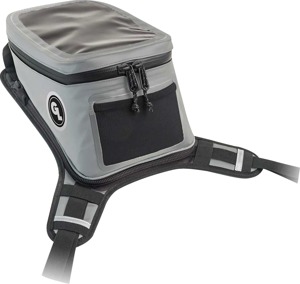 Giant Loop Diablo Tank Bag 6L Gray - 6L waterproof tank bag, universal fit, Gray