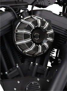 Arlen Ness 10-Gauge Inverted Air Cleaner Black