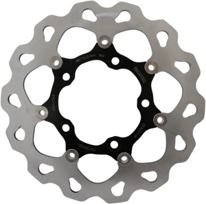 Floating Wave Rear Brake Rotor - For 06-17 HD V-Rod
