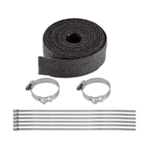 Vance & Hines Header Wrap Kit Heat Shields, Tape & Wrap