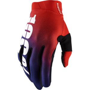100% Ridefit Korp Men's Gloves - Small, Textile