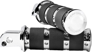 Performance Machine XLS Passenger Footpegs - Chrome