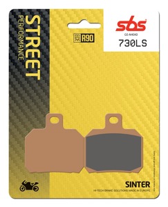 SBS Brake Pad Set Street Sinter Rear Fits Aprilia & Ducati