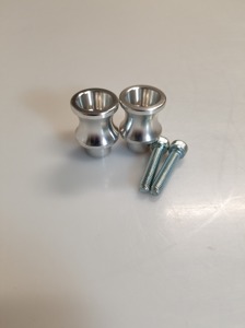 Vortex Stepped Swingarm Spools 6mm - Silver
