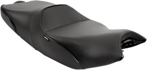 World Sport Performance Plain CarbonFX Vinyl Solo Seat Low - Bandit