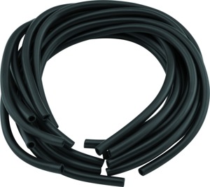 BikeMaster Gas Cap Vent Hose Replacement Kit 10 Pk - Black