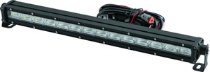 QuadBoss DRL Single Row 21.5in LED Light Bar 60W 3630 Lumens Black
