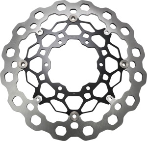 Floating Cubiq Front Brake Rotor - For 17-23 Suzuki GSXR1000