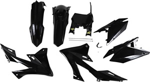 Cycra Replica Plastic Kit Black For 18-25 Suzuki RMZ250 RMZ450