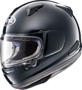 Arai Quantum-X Solid Helmet XS Pearl Black - Full-face helmet, gloss finish, unisex, XS