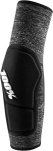 100% Ridecamp Elbow Guards XL Gray Black Unisex - Lightweight slip-on elbow guards, XL, Gray/Black