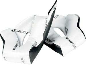 ICON Variant Helmet Cheek Pads Hydra-Dry Gray Medium - Replacement for ICON Variant helmets XS-L