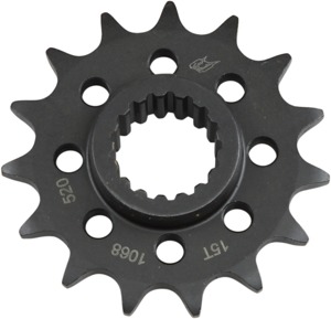Driven 520 Steel Front Sprocket 15T Black