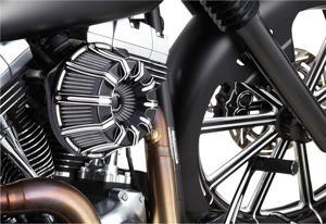 Arlen Ness Inverted Series 10 Gauge Air Cleaner Kit - Black