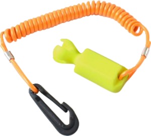 WSM DESS Lanyard Yellow For Sea-Doo Watercraft - DESS lanyard for Sea-Doo watercraft models