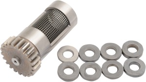 S&S Cycle Steel Breather Gear Kit .030in For 48-77 Harley Big Twin - .030in steel breather gear kit for 48-77 Harley Big Twin