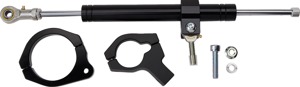 Drag Specialties Steering Damper Kit Black For Harley FXLRS Low Rider S - Steering damper kit For Harley FXLRS Low Rider S