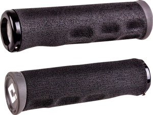 ODI F-1 Series Dread Lock v2.1 Lock-On Grips Black - Lock-on handlebar grips in black for bicycles