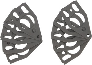 Breather Filter Element Gasket - 10/pk - For 03-17 Twin Cam Carb & EFI