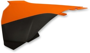 Acerbis Airbox Cover Left Side Orange/Black Fits 13-17 KTM SX85