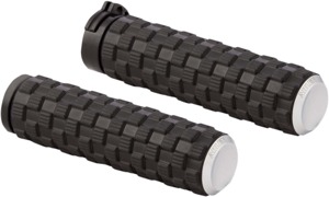 Arlen Ness Air Trax Grips Chrome FBW 07-353