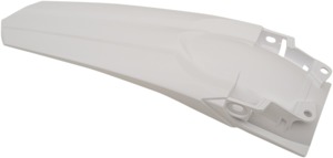 Cycra Powerflow Rear Fender White For 18-21 Honda CRF250R