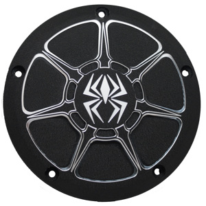 Derby Cover Black Wrinkle - For 17-20 HD Softail Touring