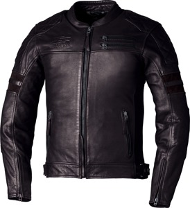 RST IOM TT Hillberry 2 CE Leather Jacket Brown Medium - Premium brown leather riding jacket, size Medium