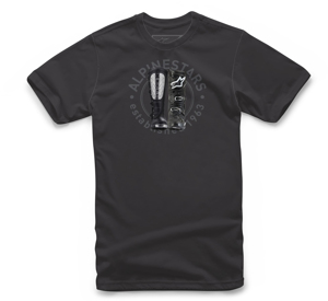 Alpinestars Victory Revolve Tee Black X-Large - Short sleeve cotton tee in Black, size XL