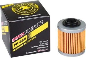 Pro Filter Cartridge Oil Filter PF-560 Black