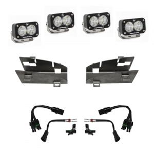 Baja Designs S2 Dual Fog Pocket Kit Fits 2019+ Dodge Ram Rebel 1500