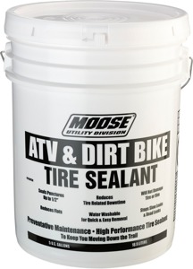 Moose Offroad Tire Sealant 5 Gallon Pail - Tire sealant for ATVs and UTVs, 5 gallon pail